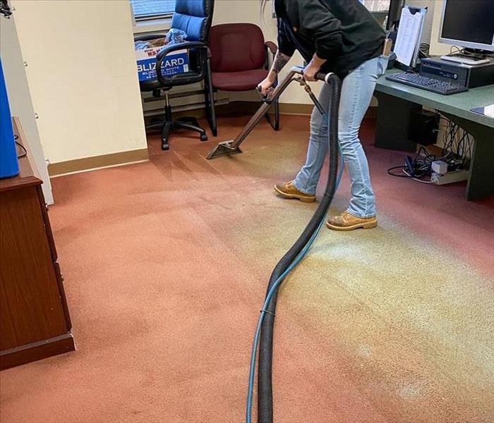 Carpet being cleaned in Philadelphia